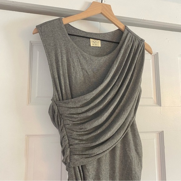 Torn by Ronny Kobo Gray Midi Dress - Picture 2 of 5